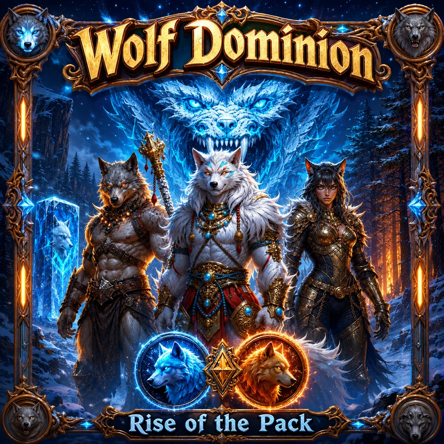 Wolf Dominion game title artwork